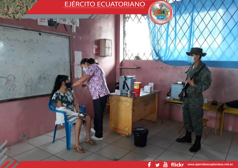 Jornadas de vacunación en Sucumbíos