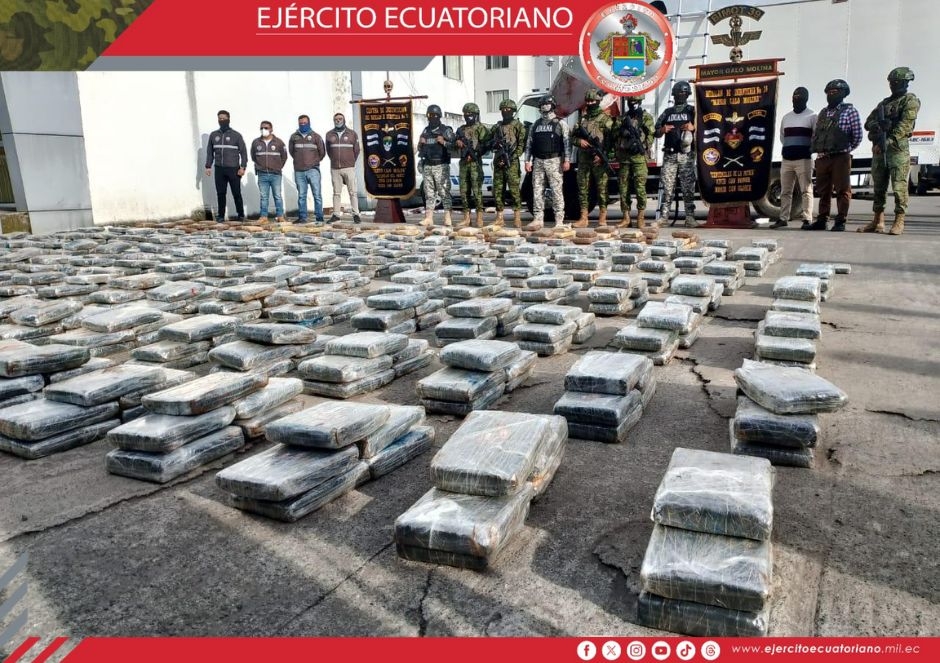 Se decomisa gran cantidad de SCSF en Tulcán