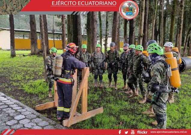 Alumnos del Curso de Intervención Inmediata recibieron instrucción de rescate en espacios confinados