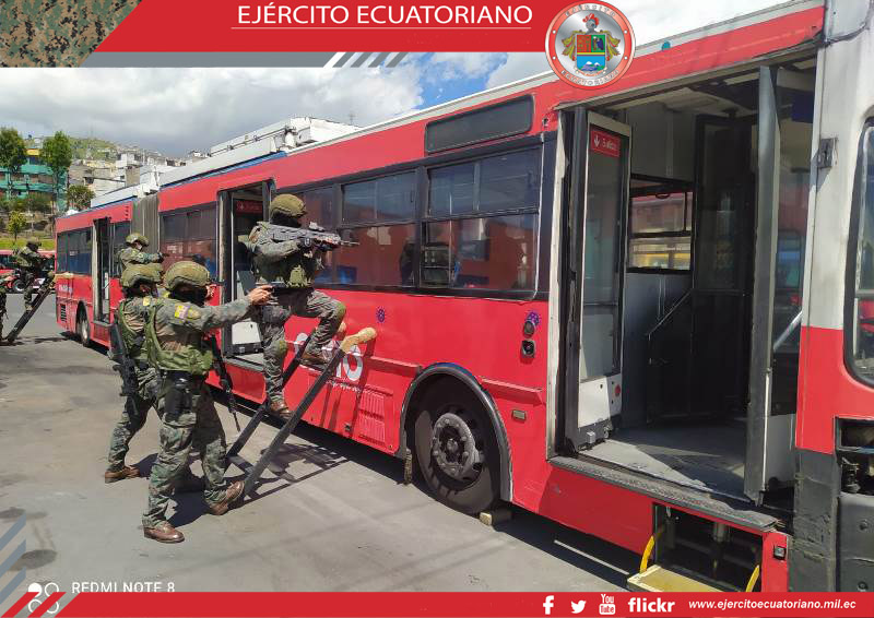 GEO Ecuador se entrena en técnicas, tácticas y procedimientos de contraterrorismo