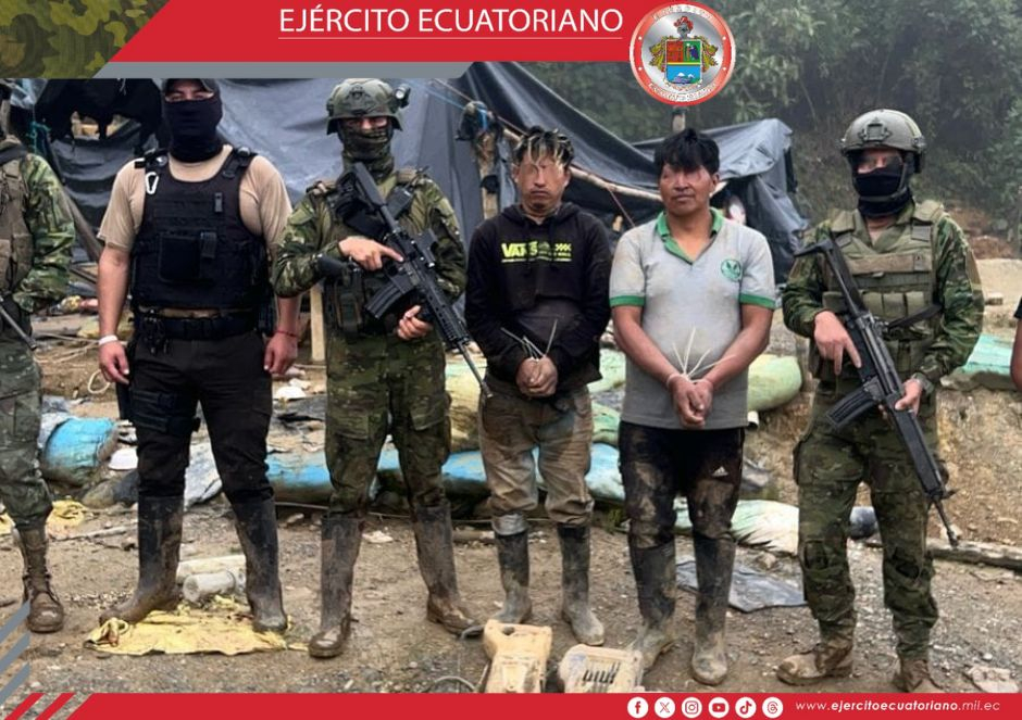 Dos ciudadanos aprehendidos durante operación militar en Mina Vieja