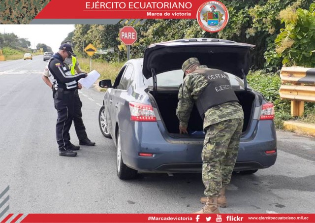 Las Fuerzas Armadas realizan operaciones militares de control en todo el país