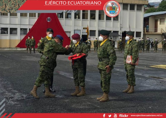 Brigada de Infantería Motorizada N.° 7 Loja realizó ceremonia de cambio de mando
