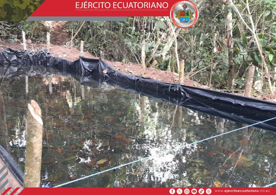 Ejército localiza acople clandestino en el oleoducto en Sucumbíos