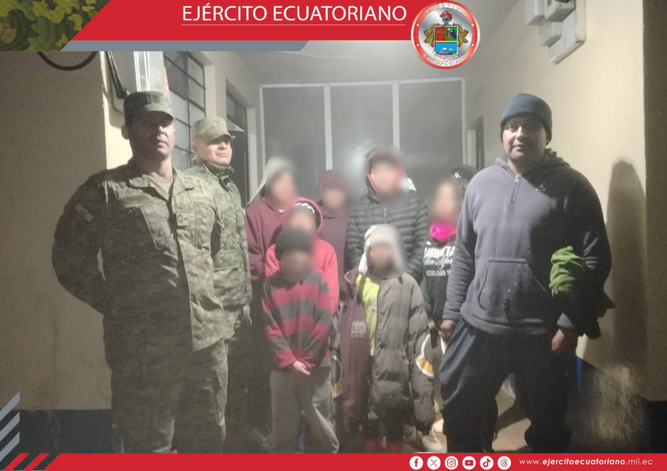 Personal del Ejército rescata a 12 menores en el cerro Igualata