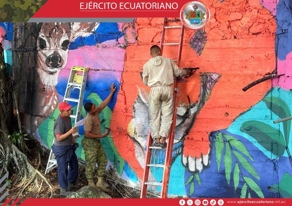 Ejército Ecuatoriano ejecuta acciones de apoyo al desarrollo en Macará