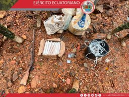 Ejército Ecuatoriano neutraliza actividades contra la minería ilegal en Paquisha 