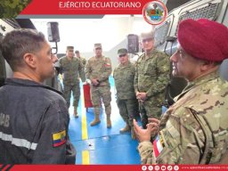 Brigada de Caballería Blindada fortalece vínculos de cooperación con delegación militar de Chile